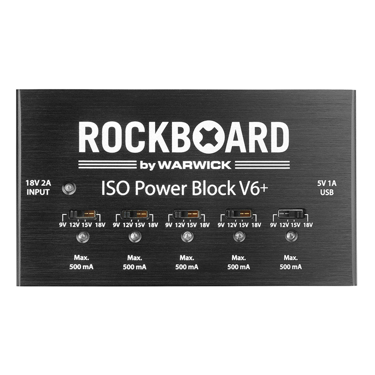 RockBoard Power Block ISO 6+ Alimentatore